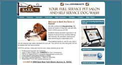 Desktop Screenshot of barkavesalonaurora.com